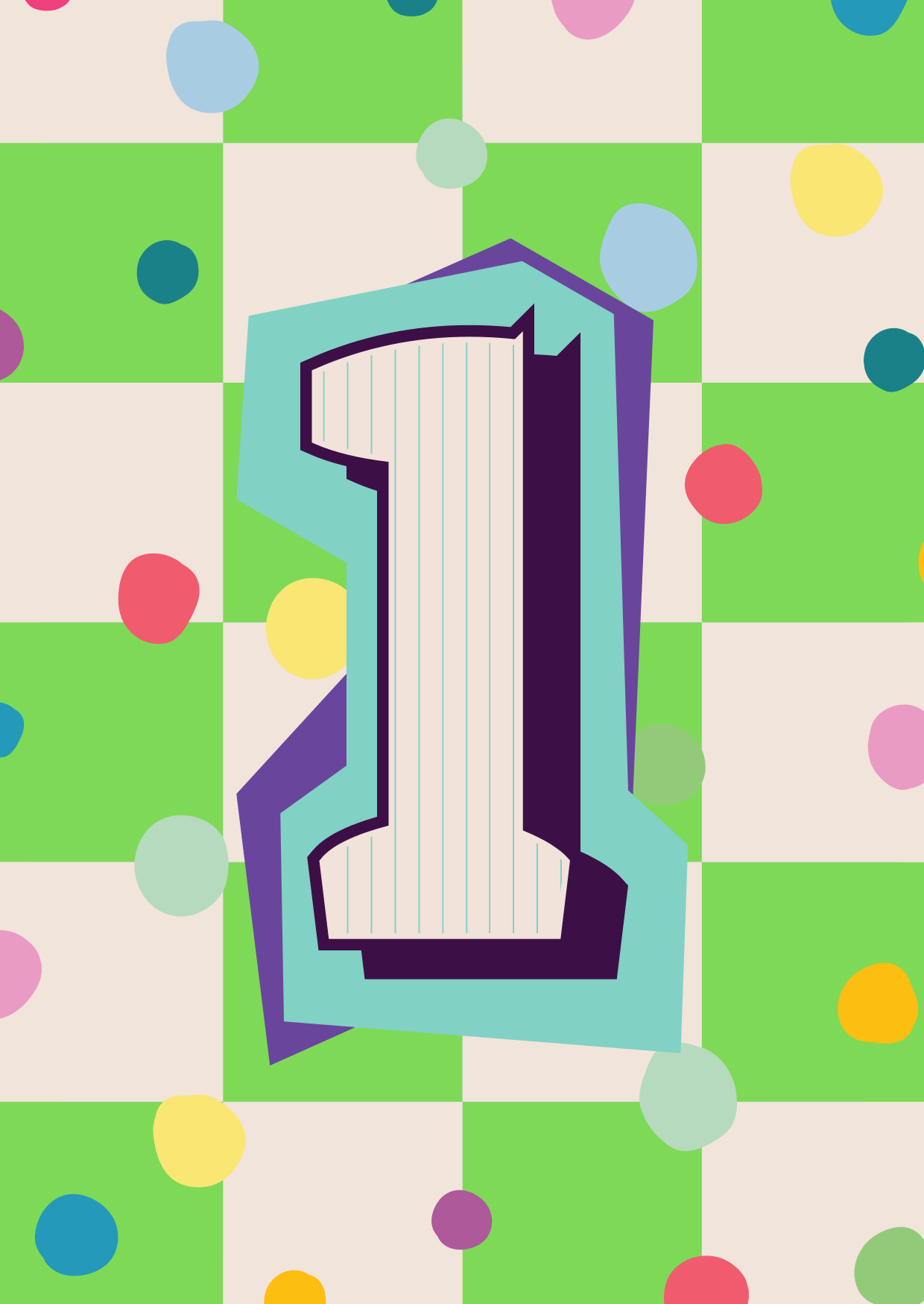 Cijferkaart - jongen 1