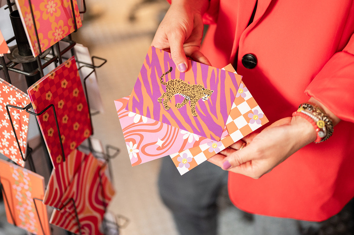 Wenskaart Wild Tiger