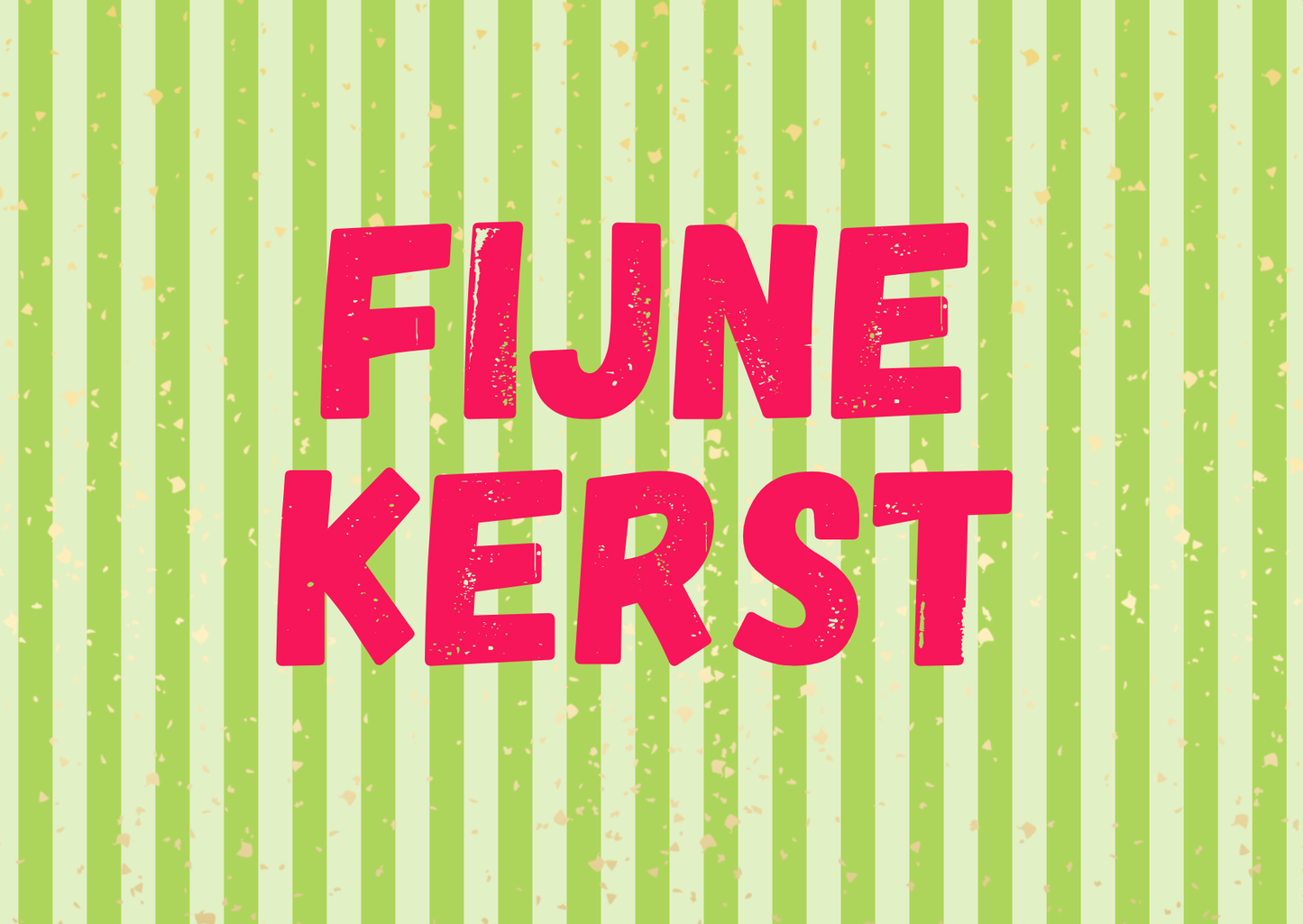 Wenskaart Fijne kerst