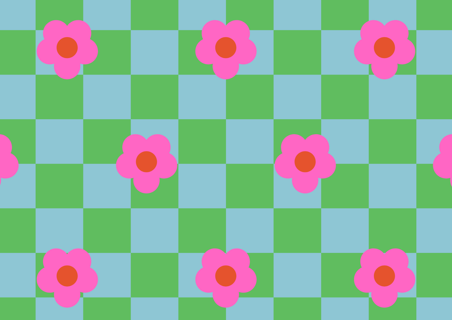 Wenskaart Bloementuintje