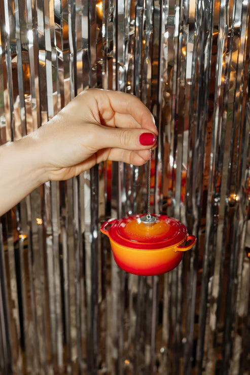 Yup in de boom - Gietijzerenpan oranje