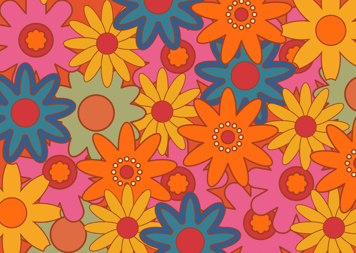 Wenskaart Flower off Winter