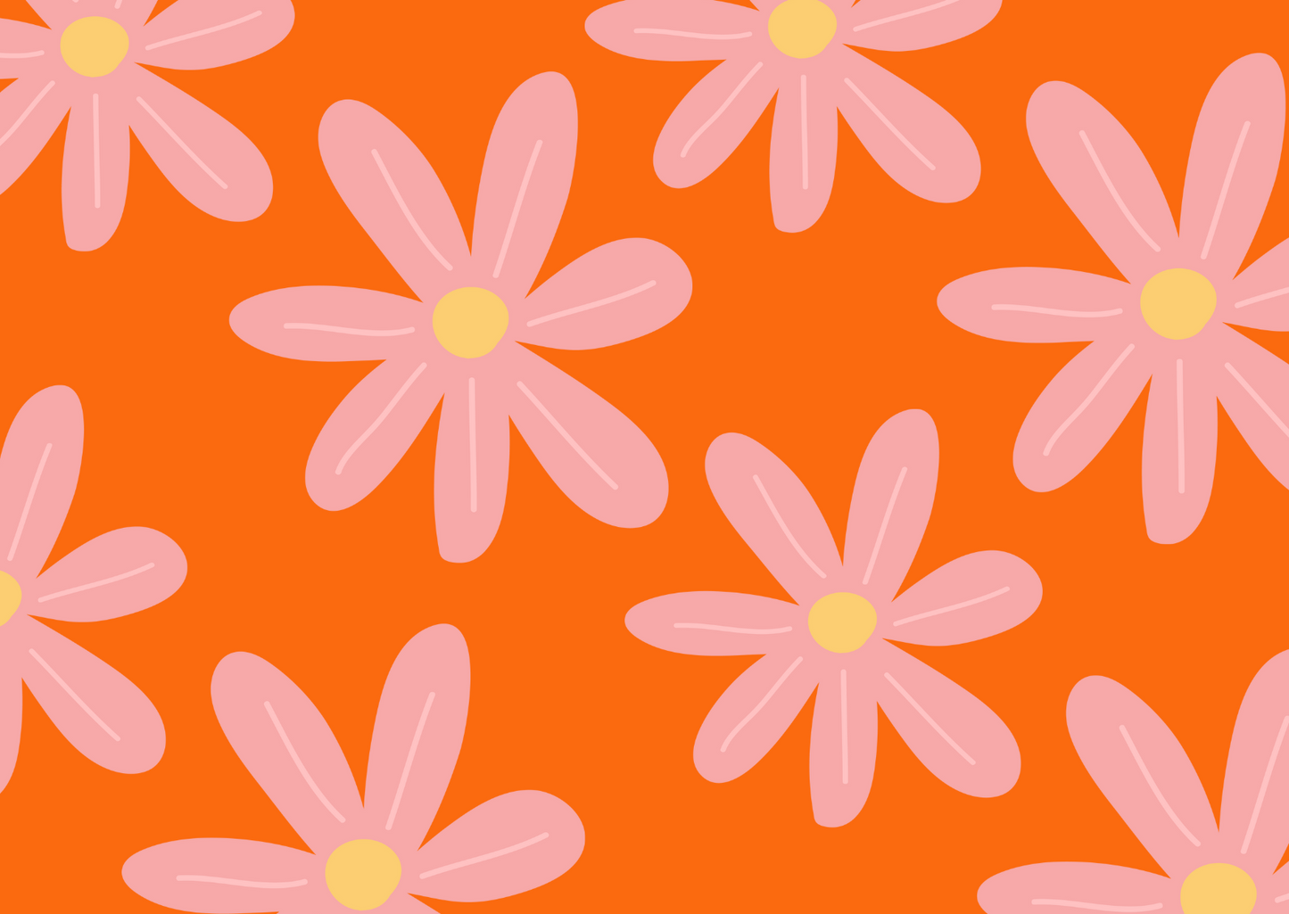 Wenskaart Pink Flowers