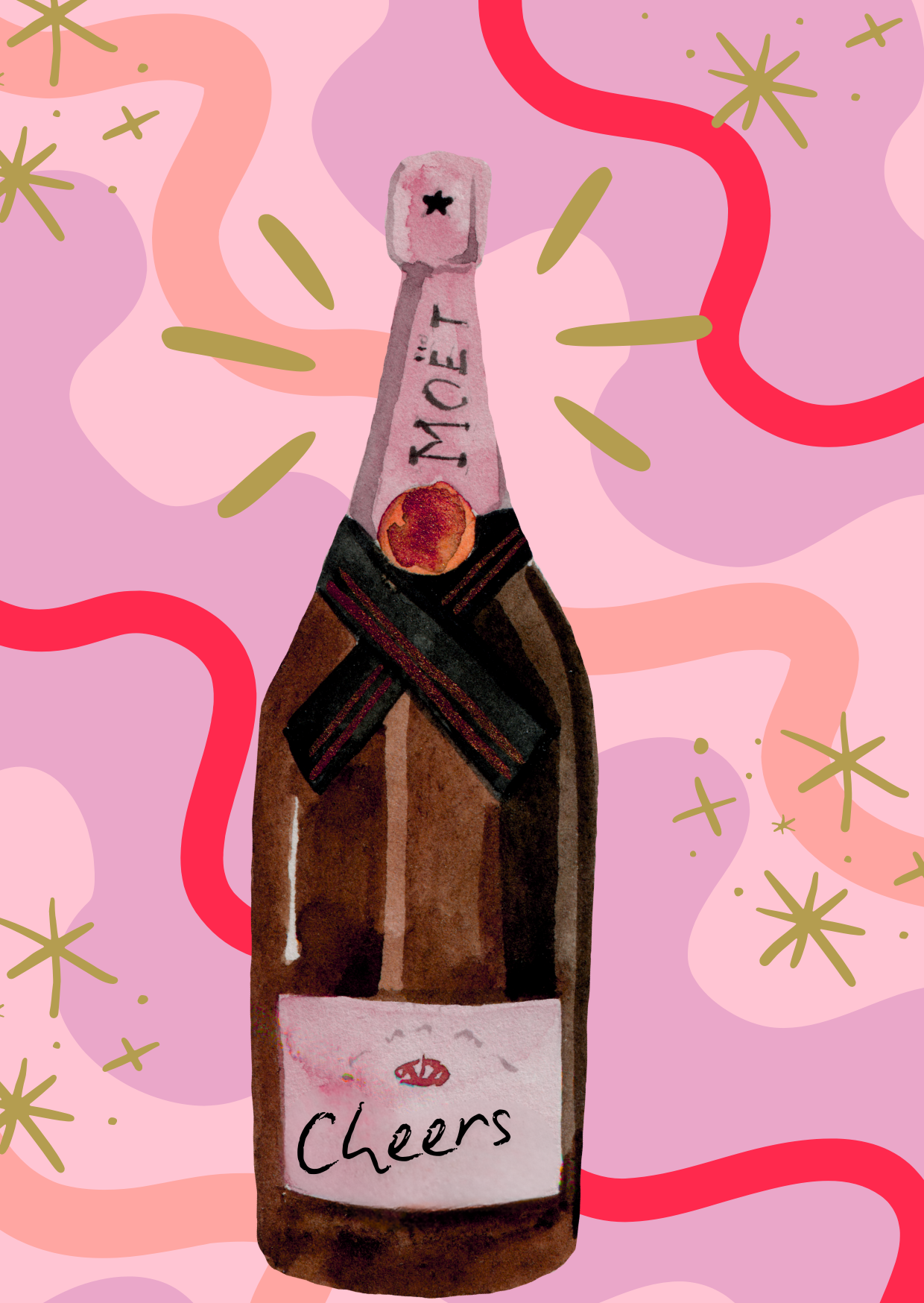 Wenskaart Cheers! MR