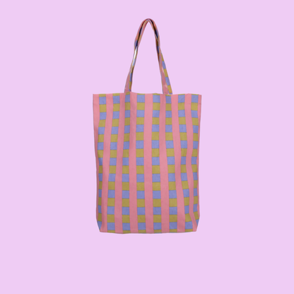 Katoenen tas · Blokjes & streepjes