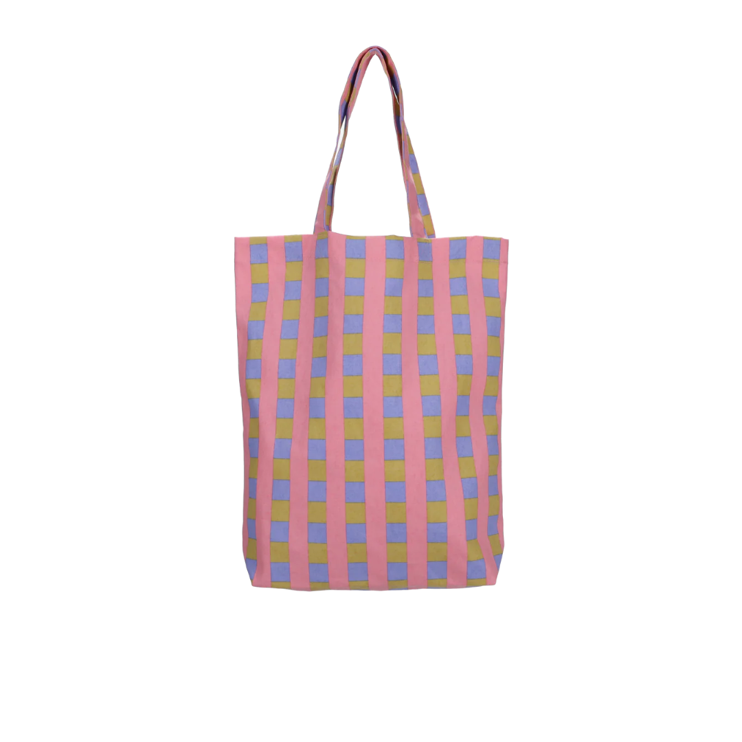 Katoenen tas · Blokjes & streepjes