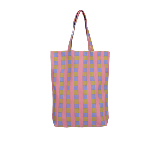 Katoenen tas · Blokjes & streepjes