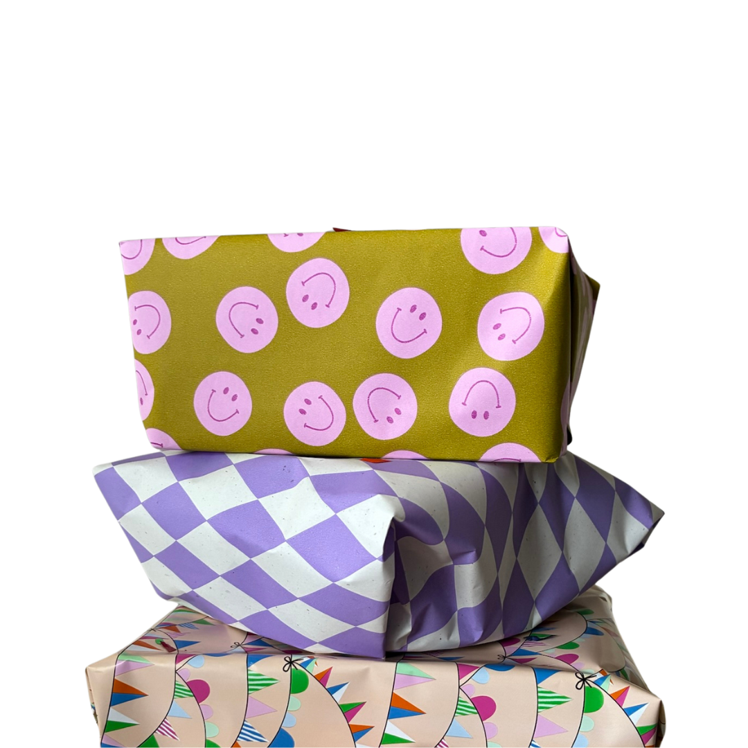 Cadeaupapier - Smileys