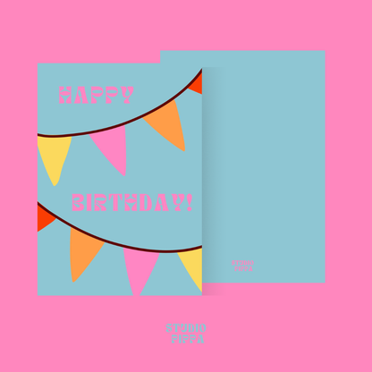 Wenskaart Happy Birthday!