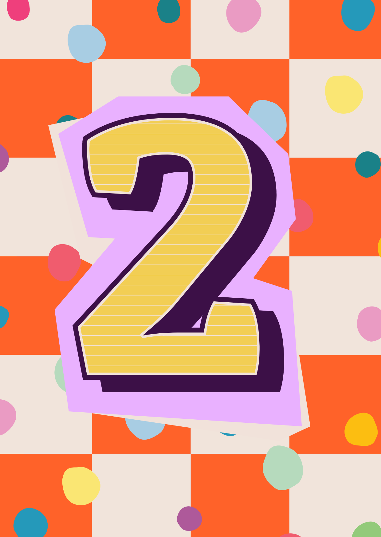 Cijferkaart - meisje 2