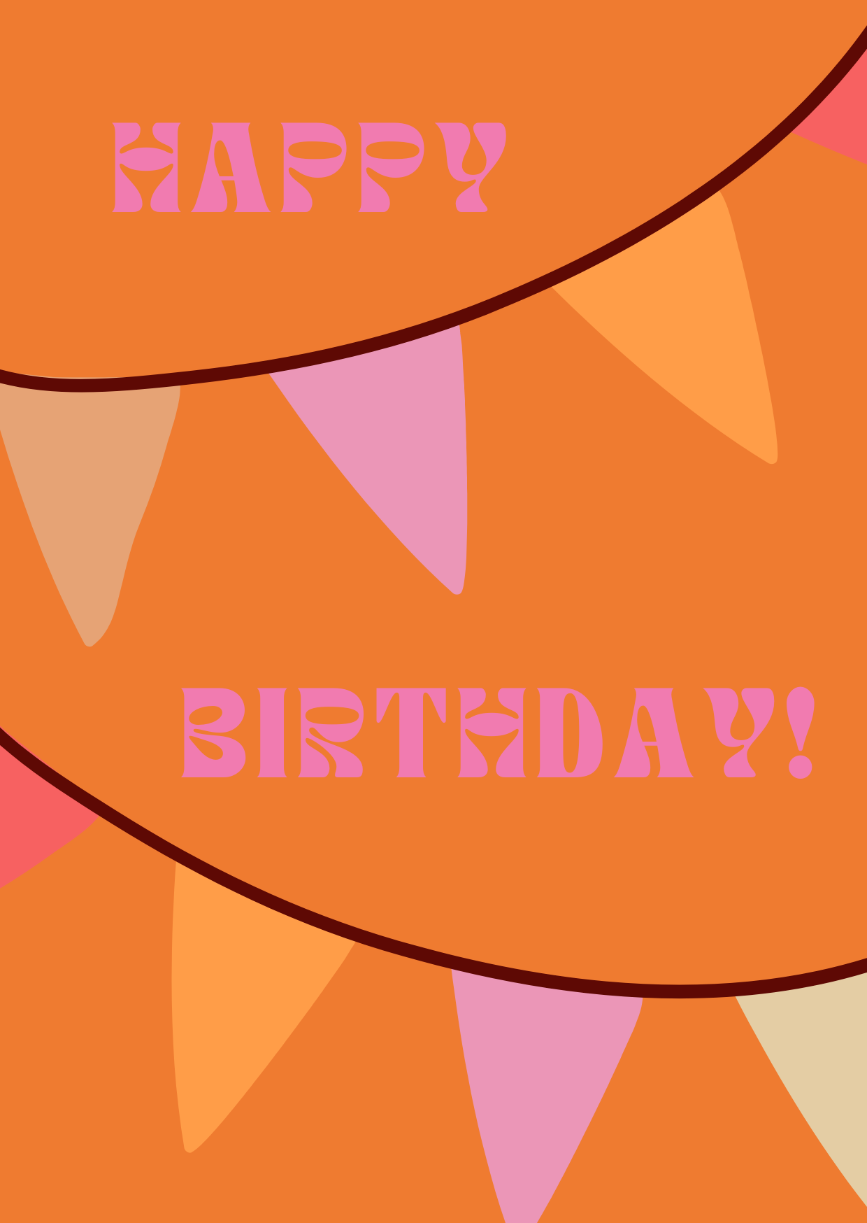 Wenskaart Happy Birthday!