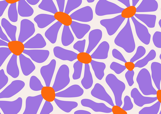 Wenskaart Lila Flower