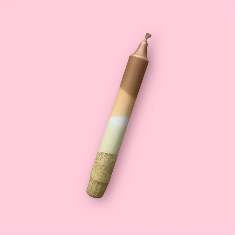 Dinerkaars - Dip dye bruin