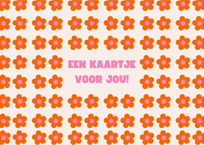 Wenskaart Een kaartje voor jou