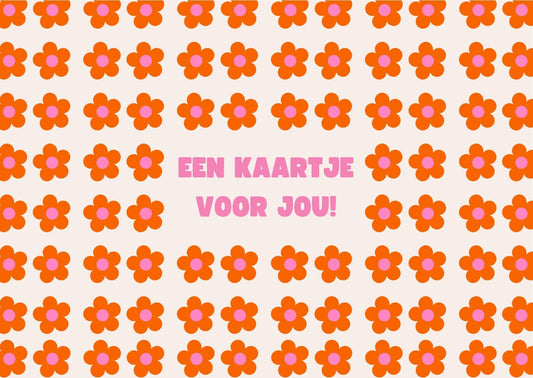 Wenskaart Een kaartje voor jou