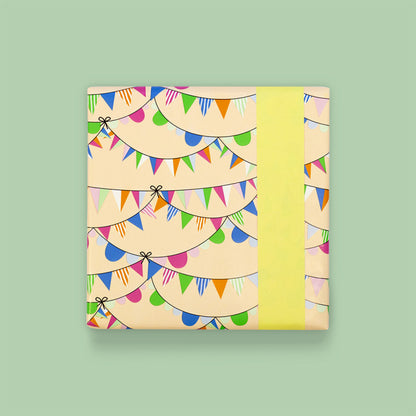 Cadeaupapier - Vlaggetjes