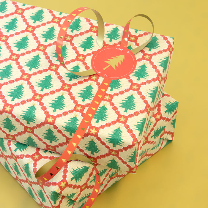 Cadeaupapier - Feestdagen combi