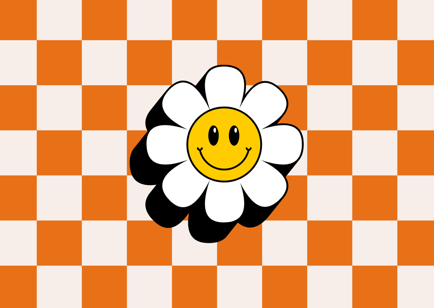 Wenskaart Power Flower