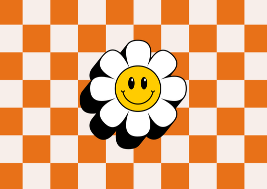 Wenskaart Power Flower