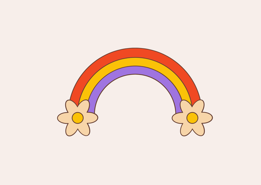 Wenskaart Regenboog