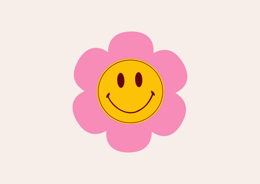 Wenskaart Smiley basic