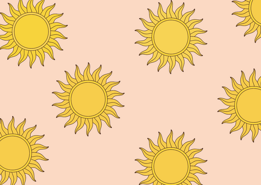 Wenskaart Sun
