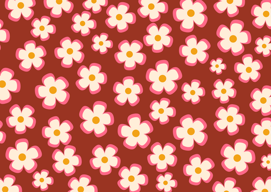 Wenskaart Winter Flowers